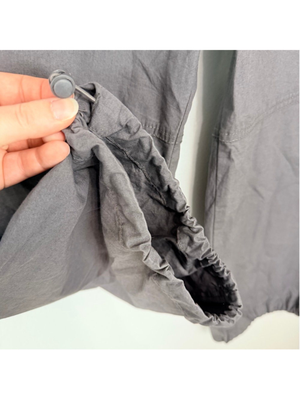 Sanctuary Charcoal Drawstring Jogger Pants - Picture 7 of 11